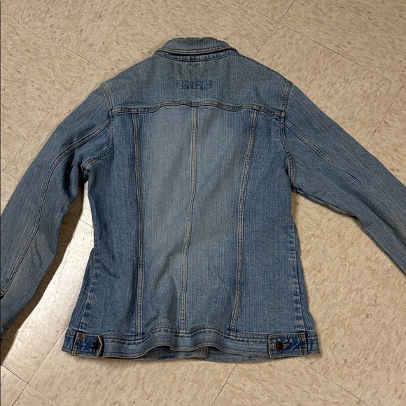 Eddie Bauer Blue Jean Jacket/Blazer - L - Picture 6 of 7